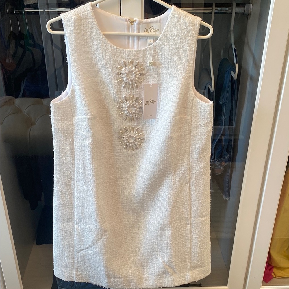 Lilly Pulitzer White Sleeveless Dress